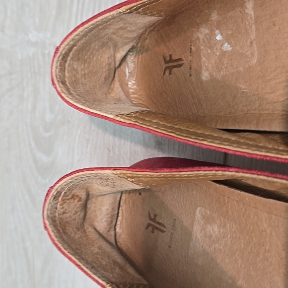 Frye Women's Melanie Loafer Leather Slip-On Shoes Flats Sz 7.5M - Picture 4 of 12